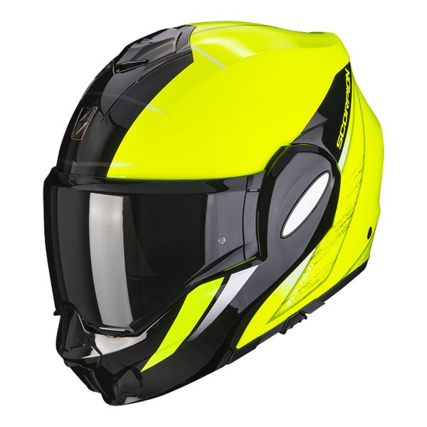 Scorpion Exo Tech Primus Yellow Fluo Black + Kit Bluetooth SMH5