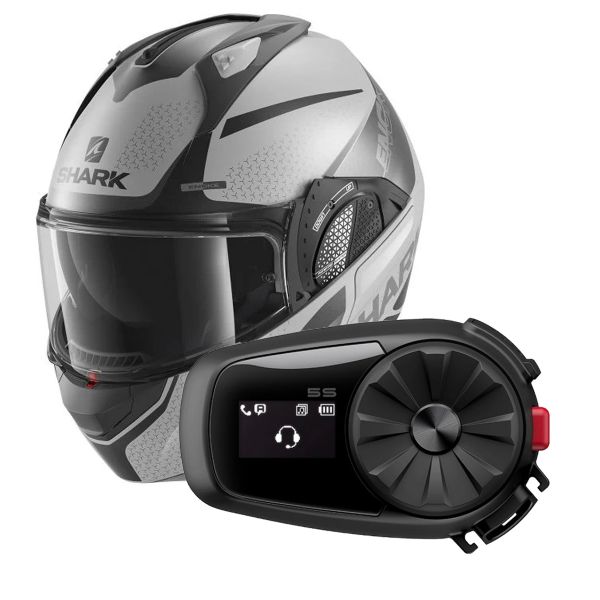 Pack Helmet + Systems Shark EVO GT Encke Mat SAK + Kit