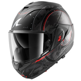 Casque Flip Up Shark Oxo Gang Mat KAS