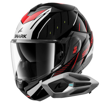 Flip Up Shark Oxo Rydger KSR + Kit Bluetooth Sena for Shark Mesh Solo
