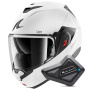 Casque Flip Up Shark Oxo SP Lyne WSS + Kit Bluetooth BT Mini