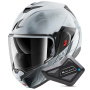 Casque Flip Up Shark Oxo Speed-Tech SWK + Kit Bluetooth BT Mini