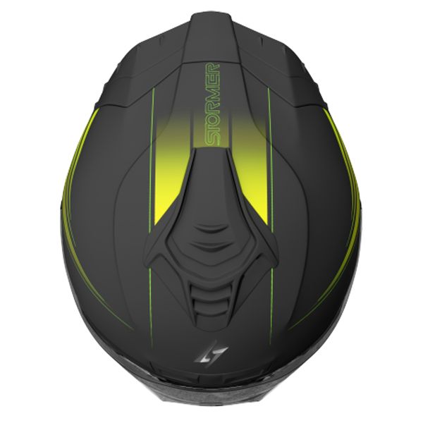 Stormer Blow Angel Black Neon Yellow Matt