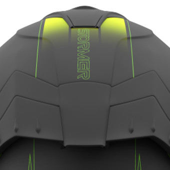 Stormer Blow Angel Black Neon Yellow Matt