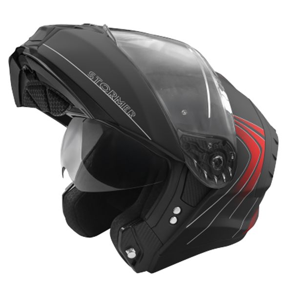 Stormer Blow Angel Black Red Matt