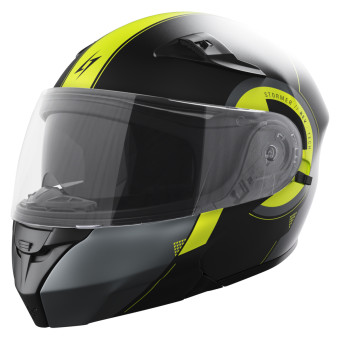 Flip Up Stormer Turn Rev Tech Neon Yellow Metal Matt