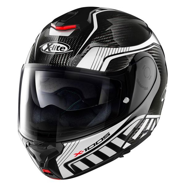 Flip Up X-lite X-1005 Carbon Cheyenne N-Com White 10