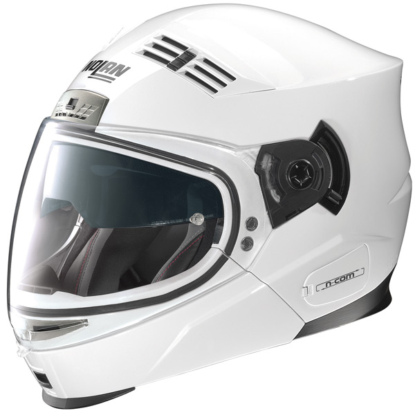 Flip Up Nolan N71 Classic Ncom White 2