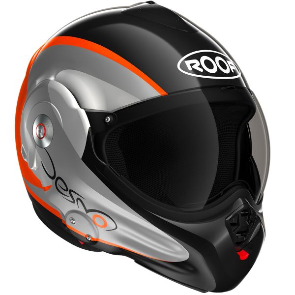 Flip Up Roof Desmo Fluo Black Orange