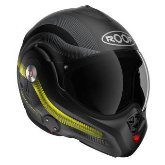 Flip Up Roof Desmo Streamline Black Steel Yellow Neon Matt 3rd Generation