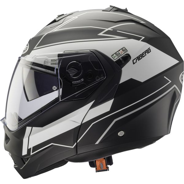 Caberg Duke II Gravity Matt Black White