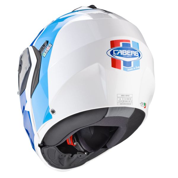 Caberg Duke II Impact White Red Blue