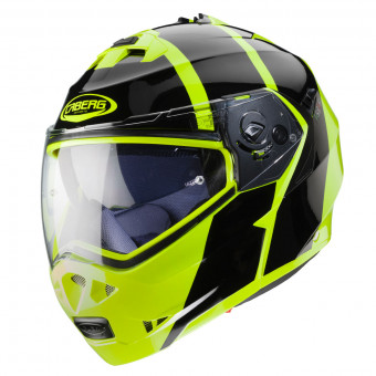Flip Up Caberg Duke II Impact Yellow Fluo Black