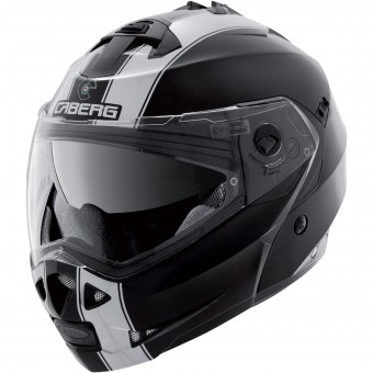 Flip Up Caberg Duke II Legend Black White