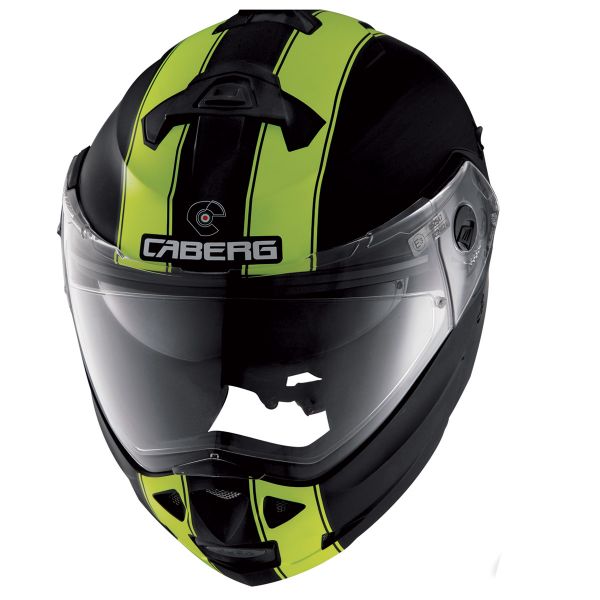 Caberg Duke II Legend Matt Black Yellow Fluo