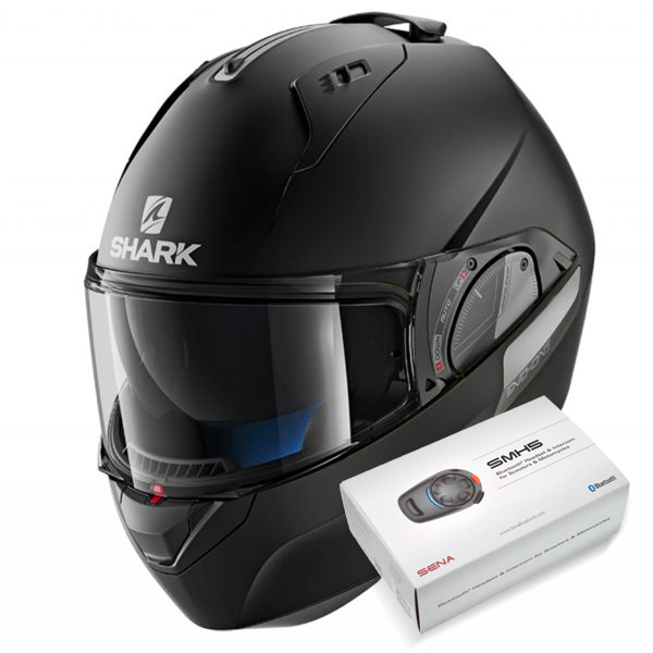 Helmet Shark Evo One 2 Blank Mat Kma In Stock Icasquecouk