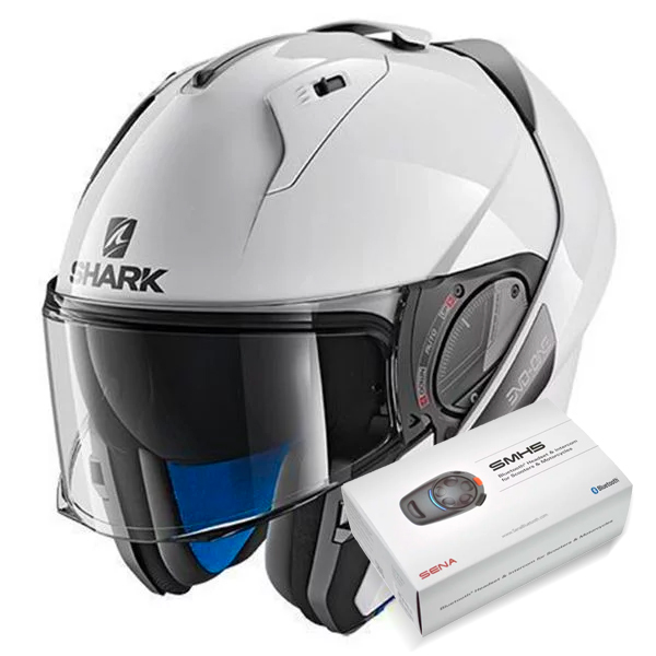 Flip Up Shark Evo-One 2 Blank WHU