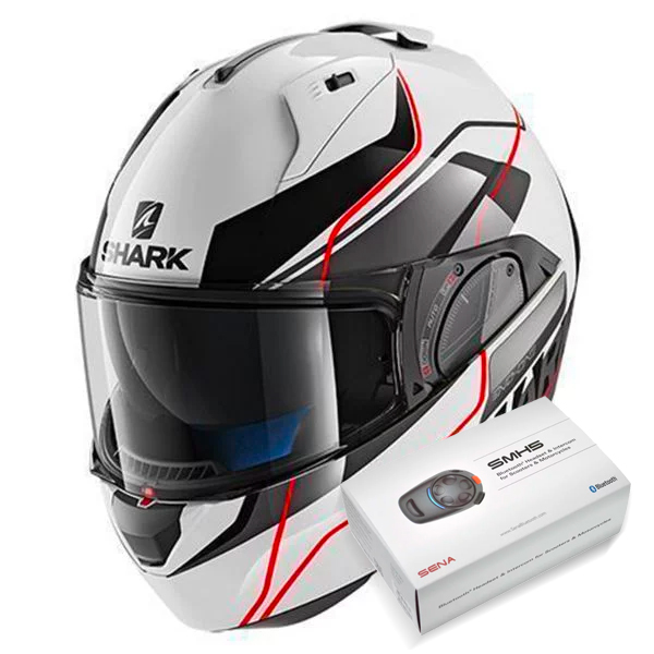 Shark Modular Helmet Evo One SHARK Evo-One Lithion Dual Black