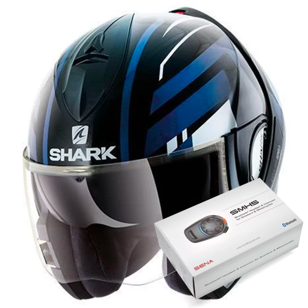 Flip Up Shark Evoline Serie 3 Corvus KWB