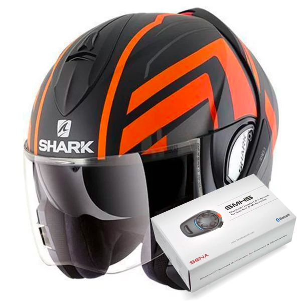 Flip Up Shark Evoline Serie 3 Corvus Mat KAO