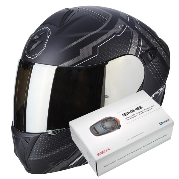 Exo 920 Satellite Matt Black Silver