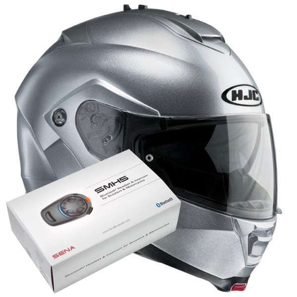 Flip Up HJC IS-MAX II CR Silver