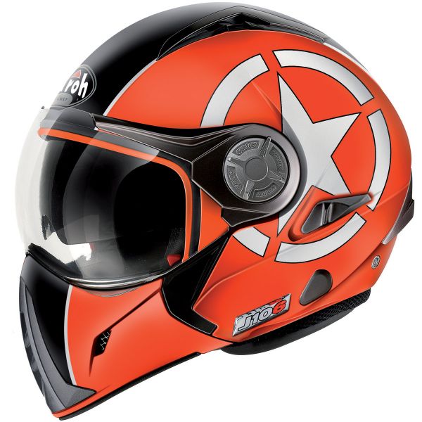 Flip Up Airoh J106 Shot Orange