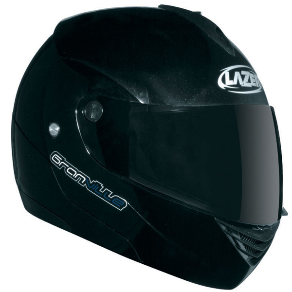 Flip Up Lazer Granville GL Black Metal