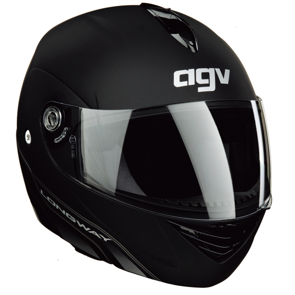 Flip Up AGV LongWay Black Mat