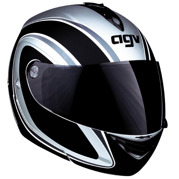 Flip Up AGV LongWay Daytona Silver