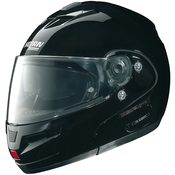 Flip Up Nolan N103 Classic N-COM Glossy Black 3