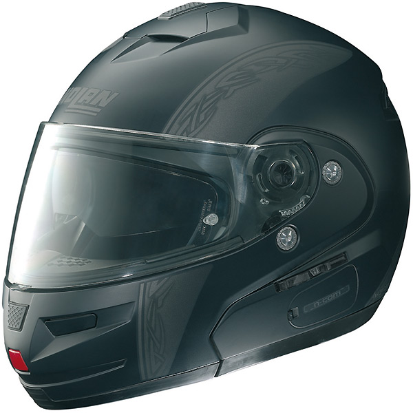 Flip Up Nolan N103 Matrix N-COM Flat Black 11