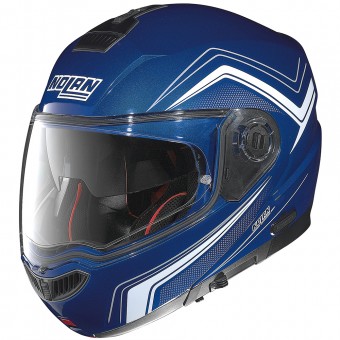 Casque Flip Up Nolan N104 Absolute Como N-Com Cayman Blue 50 Casque Flip Up Nolan N104 Absolute Como N-Com Cayman Blue 50