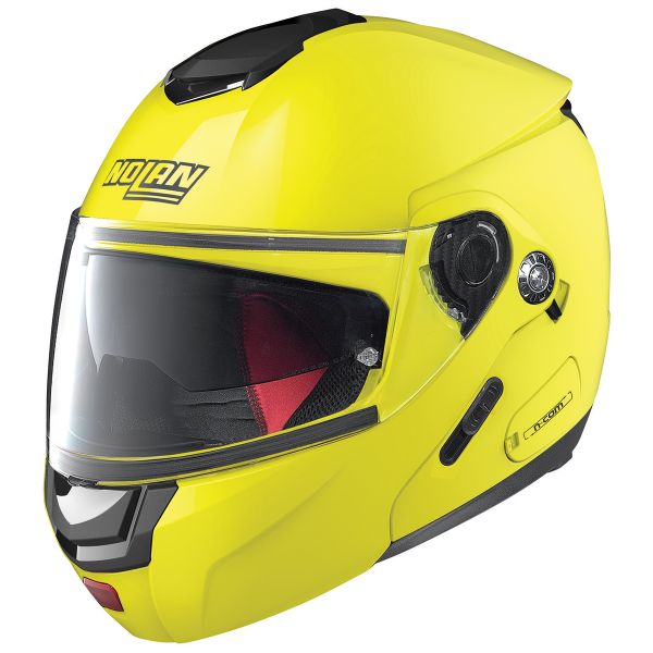 Flip Up Nolan N90 2 Hi-Visibility N-Com Fluo Yellow 22