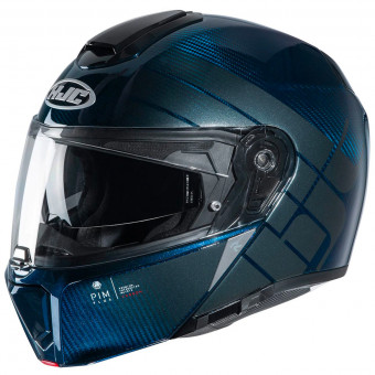 HJC RPHA 90 S Carbon Balian MC2 + Kit Bluetooth SMH5