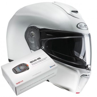 Flip Up HJC RPHA 90 Semi Pearl White
