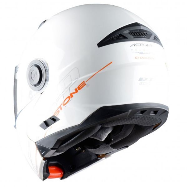 Helmet Astone RT 800 White ready to ship iCasque