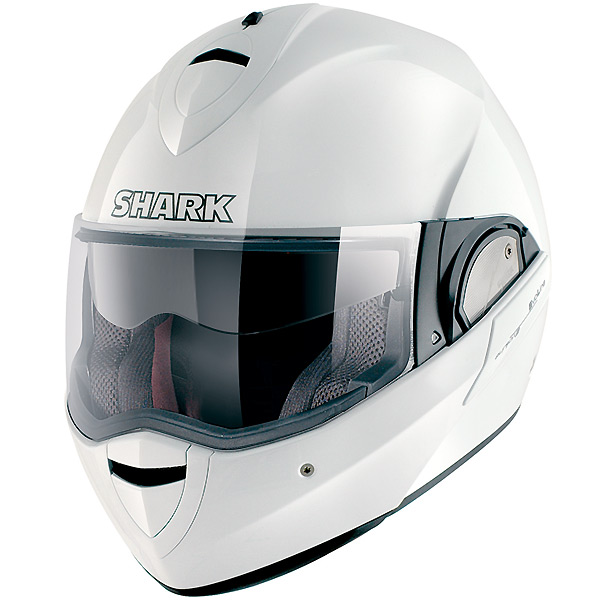 Flip Up Shark Evoline Fusion White WHT