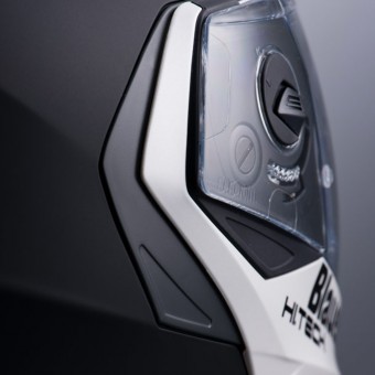 Blauer Sky Black Matt White