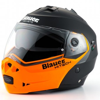 Flip Up Blauer Sky Matt Black Orange