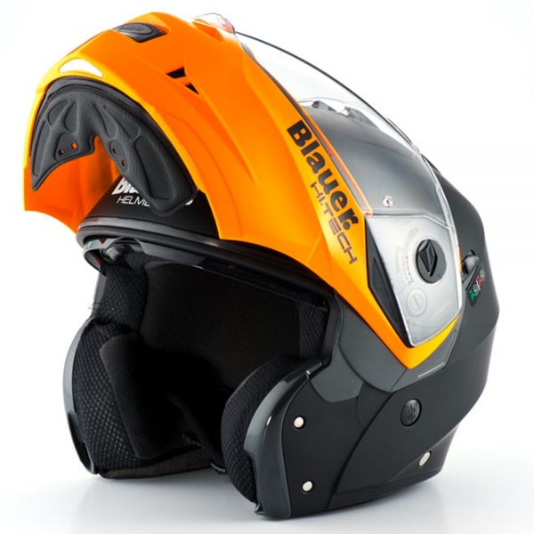 Blauer Sky Matt Black Orange