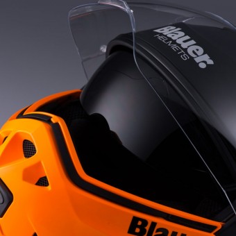 Blauer Sky Matt Black Orange
