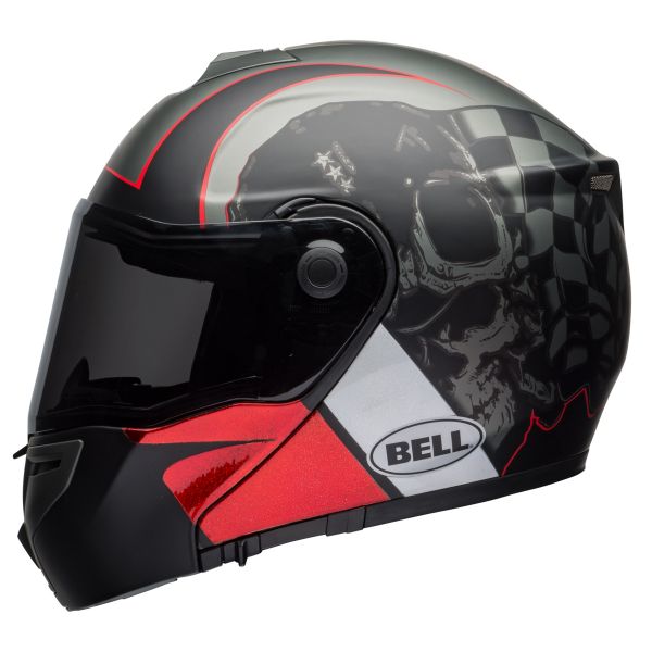 Bell Srt Modular Hart Luck Charcoal White Red