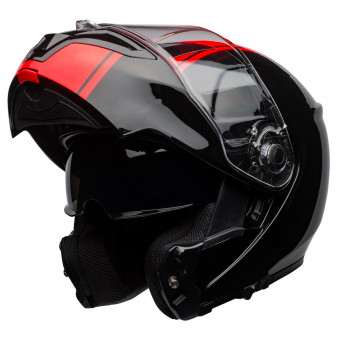Flip Up Bell Srt Modular Ribbon Black Red