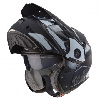 Caberg Tourmax Marathon Matt Black White Anthracite