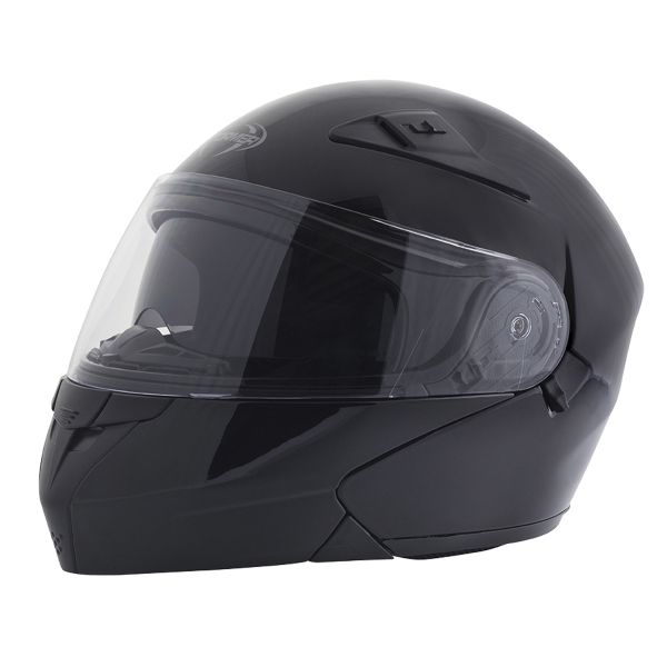 Stormer 2 flip-up helmets pack Turn black + Turn matt black