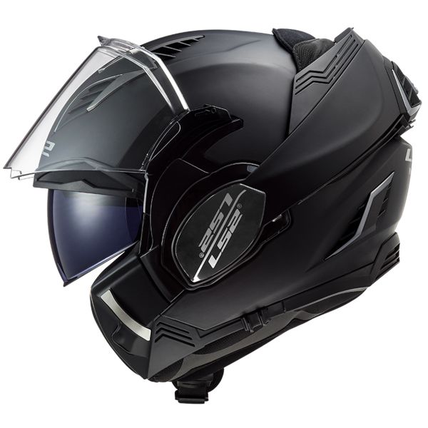 LS2 Valiant II Matt Black FF900 + Kit Bluetooth SMH5 Solo