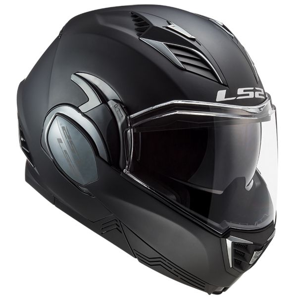 LS2 Valiant II Matt Black FF900 + Kit Bluetooth SMH5 Solo