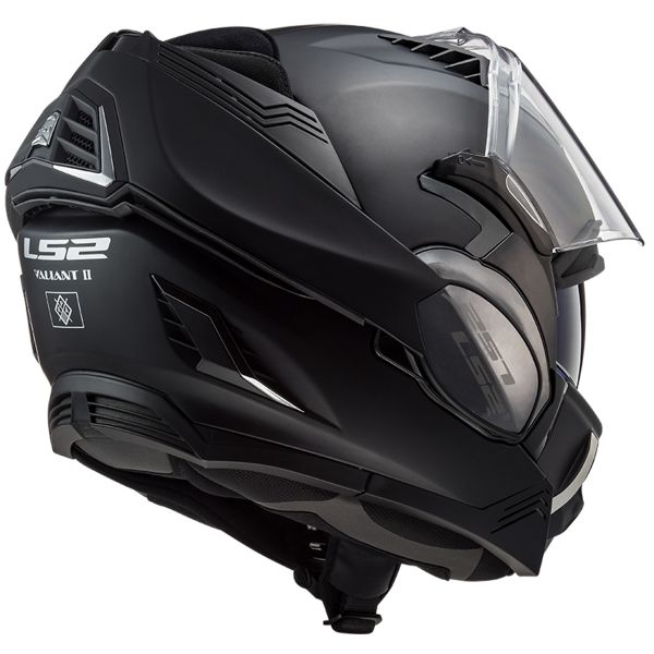 LS2 Valiant II Matt Black FF900 + Kit Bluetooth SMH5 Solo