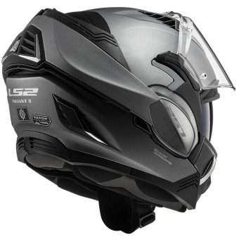 LS2 Valiant II Matt Titanium FF900 + Linkin Ride Pal III